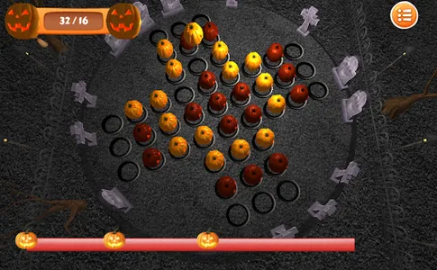 3D Halloween Peg Solitaire screenshot 0