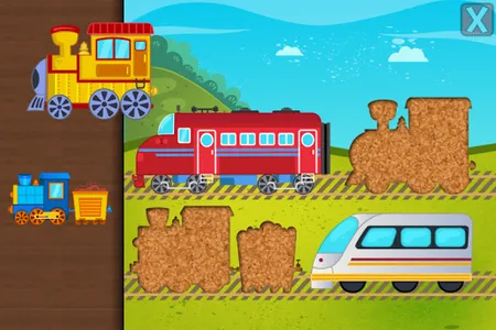 Trains Planes Puzzle for Kids screenshot 1