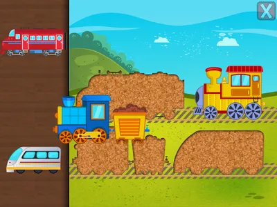 Trains Planes Puzzle for Kids screenshot 16