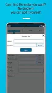 Metal Weight Calculator screenshot 5