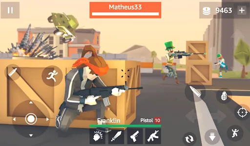 Battle Guns 3D - Free Action W screenshot 1