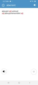 Offline English Czech Dictiona screenshot 2