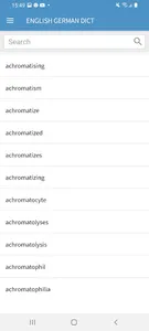 Offline English German Diction screenshot 1