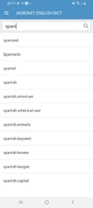 Offline Wordnet English Dictio screenshot 0