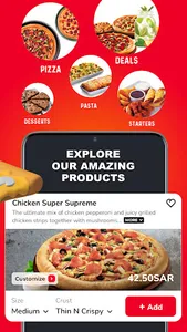 Pizza Hut KSA - Order Food Now screenshot 2