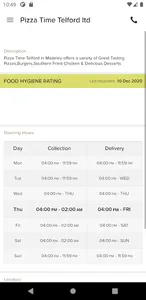 Pizza Time Telford ltd screenshot 2