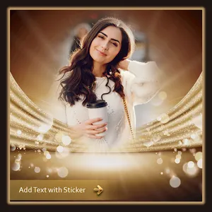 Glitter Photo Frame Editor screenshot 2