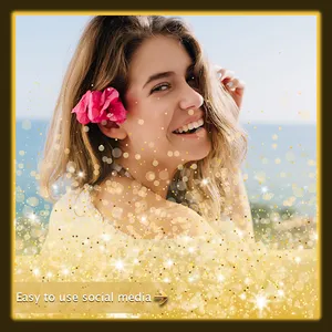 Glitter Photo Frame Editor screenshot 4