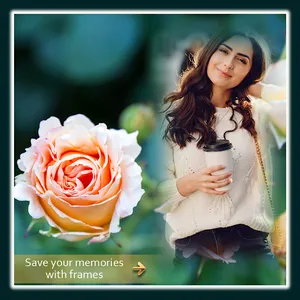 Rose Photo Frame Editor screenshot 3