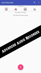 Advanced Audio Recorder screenshot 0