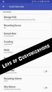 Advanced Audio Recorder screenshot 1