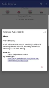 Advanced Audio Recorder screenshot 7