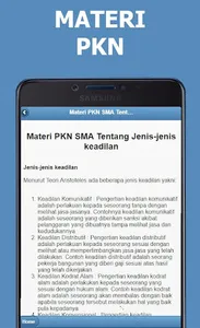 Materi PKN SMA Lengkap Terbaru screenshot 2