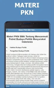 Materi PKN SMA Lengkap Terbaru screenshot 3