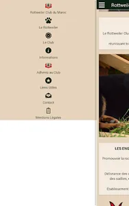 Rottweiler Club du Maroc screenshot 10