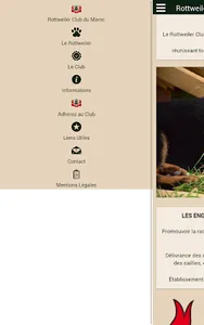 Rottweiler Club du Maroc screenshot 7