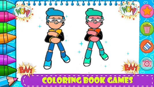 Pk Xd - coloring Book screenshot 0