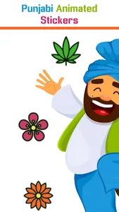 Animated Punjabi Stickers screenshot 0