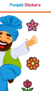 Animated Punjabi Stickers screenshot 1