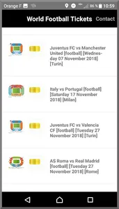 World Football Tickets screenshot 1