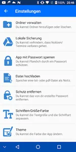 Notizen Terminplaner Plandich screenshot 1