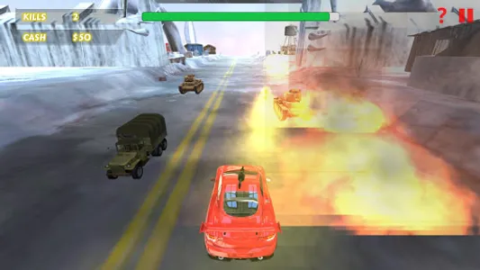 Car Racing Shooting Game screenshot 1