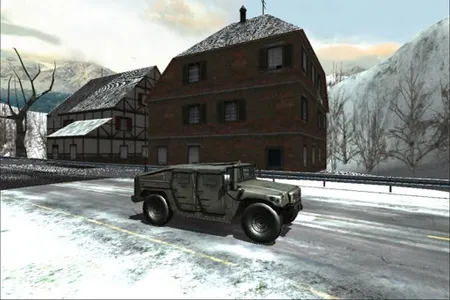 Car Racing Rally Winter screenshot 2