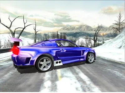 Car Racing Rally Winter screenshot 4