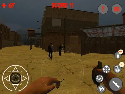 City Destroyed Zombies Shootin screenshot 5