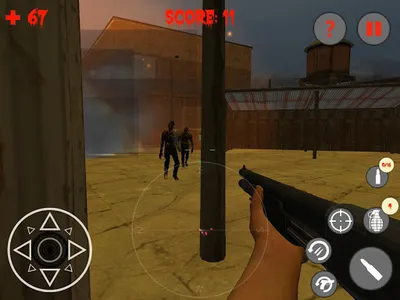 City Destroyed Zombies Shootin screenshot 6