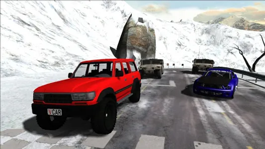 Snow Car Racing screenshot 10