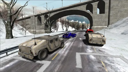 Snow Car Racing screenshot 13