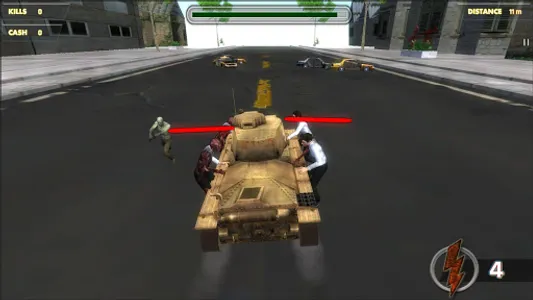 Zombies Racing Shooting Game screenshot 4