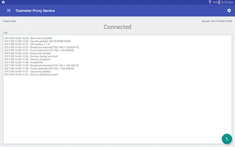 Taximeter Proxy Service screenshot 2