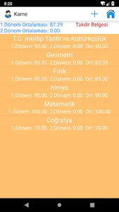Planlı Öğrenci: Ders Programı screenshot 2