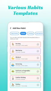 Habit Tracker screenshot 1
