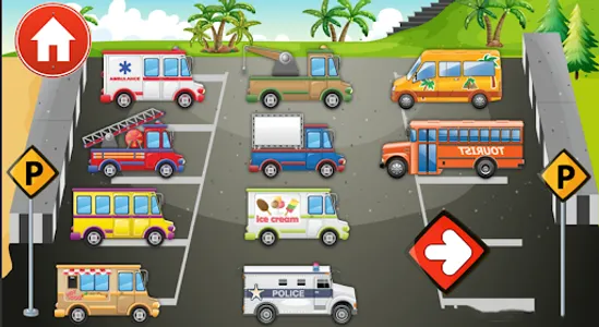 Animated Puzzles cars city screenshot 9