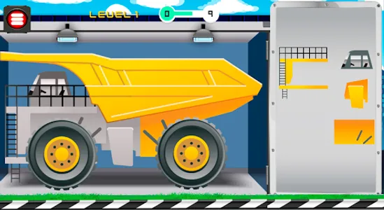 Puzzles trucks animated screenshot 2