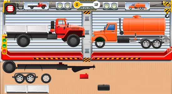 Puzzles trucks animated screenshot 3