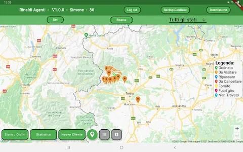 Rinaldi PlanetSFA screenshot 0