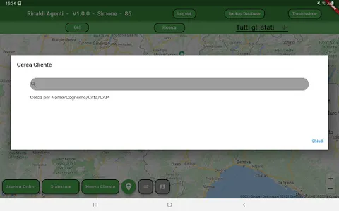 Rinaldi PlanetSFA screenshot 1