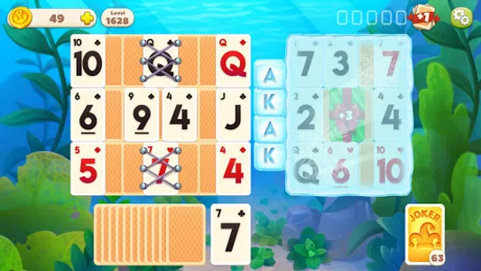 Undersea Solitaire Tripeaks screenshot 7