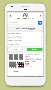 askerpaketi screenshot 3