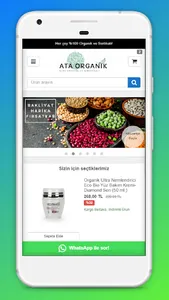Ata Organik Mobil Alışveriş screenshot 0