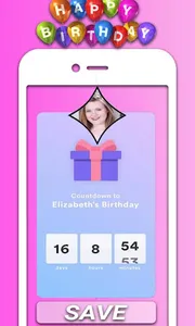 Special Birthday Countdown screenshot 0