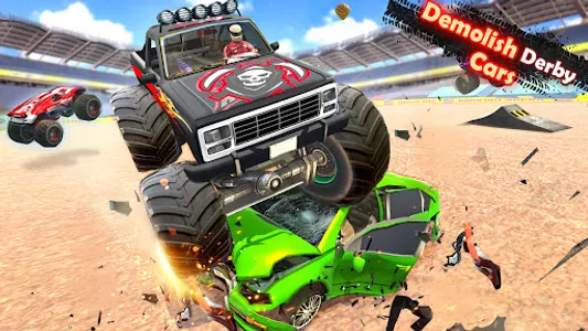 Demolition Derby Truck Stunts screenshot 12