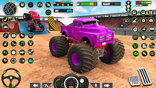 Monster Truck Stunt Car Games screenshot 11