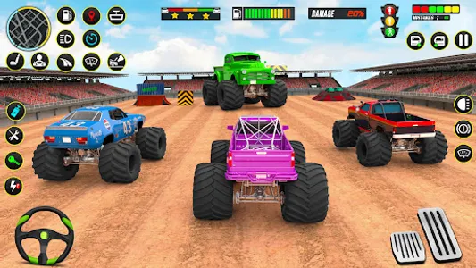 Monster Truck Stunt Car Games screenshot 6