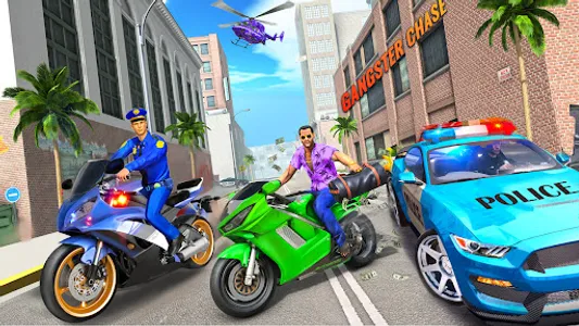 US Police Moto Bike Games screenshot 16