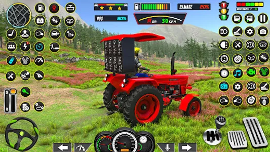 Big Tractor Farming Games screenshot 7